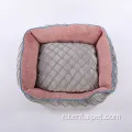 Blue развернутая домашняя кровать Custom Felt Dog Product